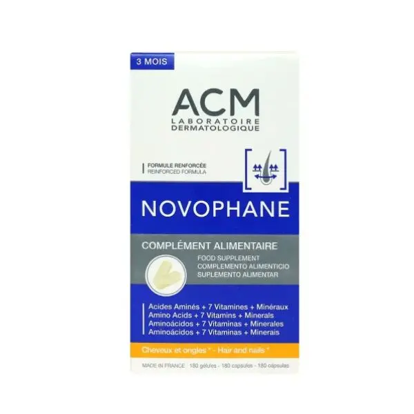 Novophane - Complément Alimentaire - 180 Gelules