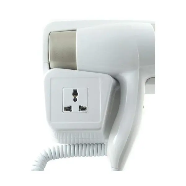 Sèche-cheveux salle de bain - Hôtel - Dressing 1300W - Blanc
