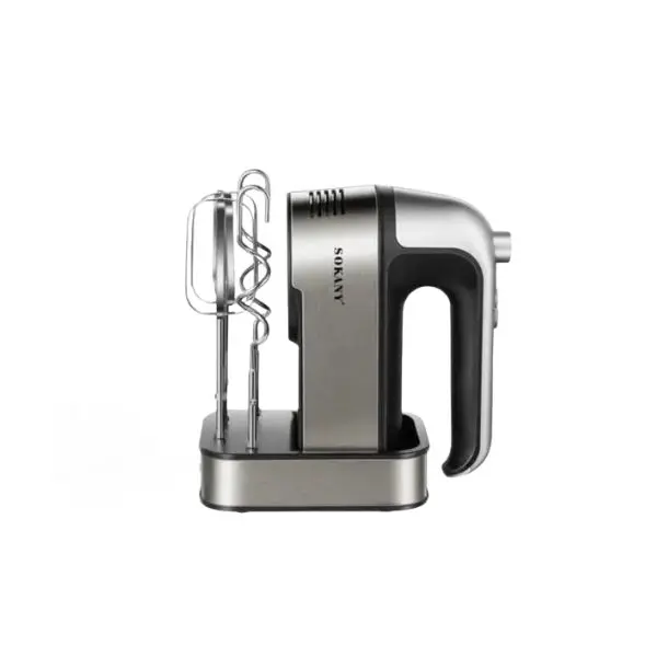Batteur a main avec support - 5 Vitesse - Argent - 800 W - SK-6627
