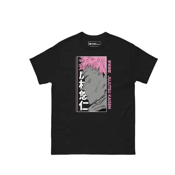 Yuji Itadori Jujutsu Kaisen - Classic t-shirt - Noir