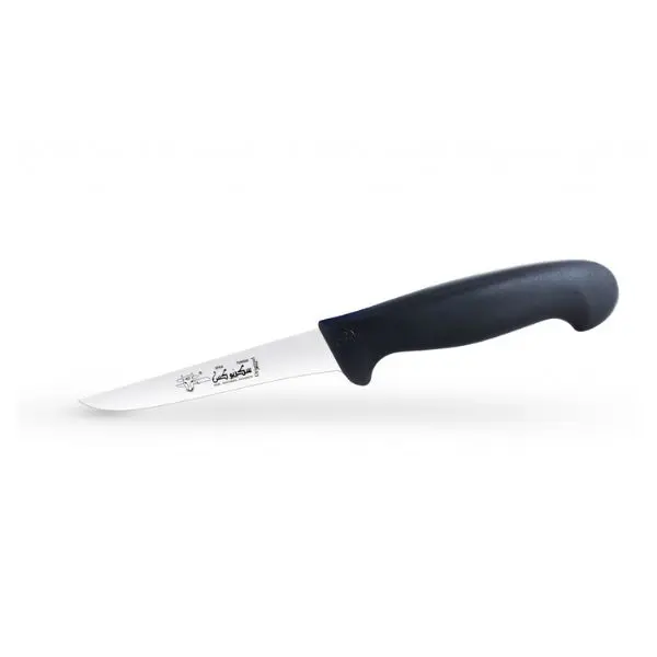 Couteau De Cuisine - 16cm - Acier Inoxydable - Noir - M16 - Noir