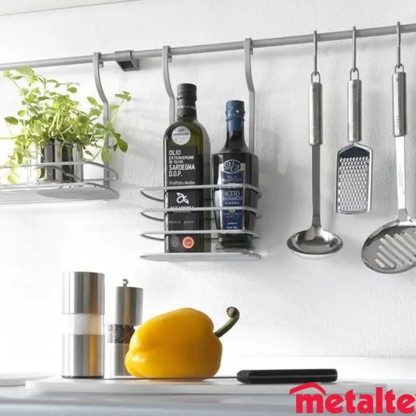 Etagère - Porte Bouteilles - Gris