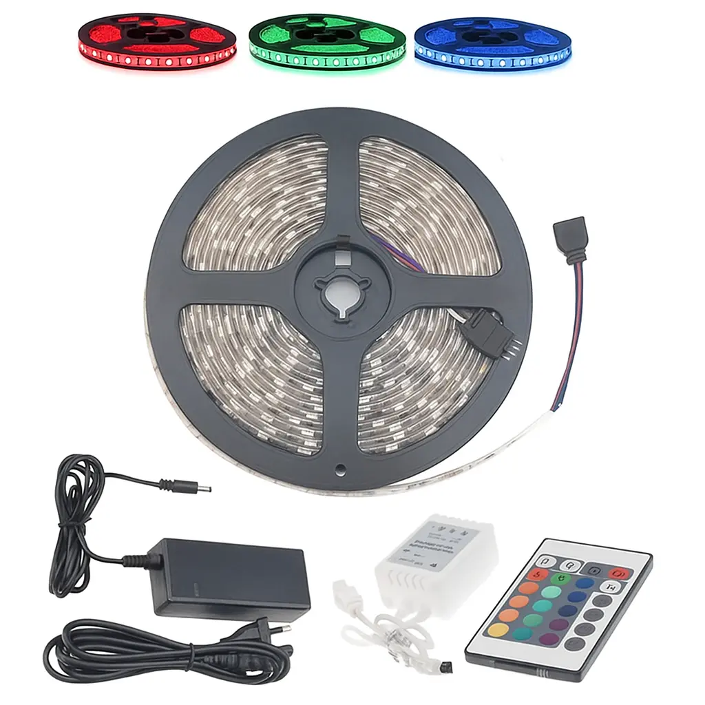 Bande Lumineuse - RGB LED - Avec effet Multicolore - 5 Mètre
