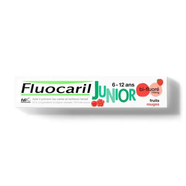 Dentifrice - Junior - Gel fruits rouges - 75ml