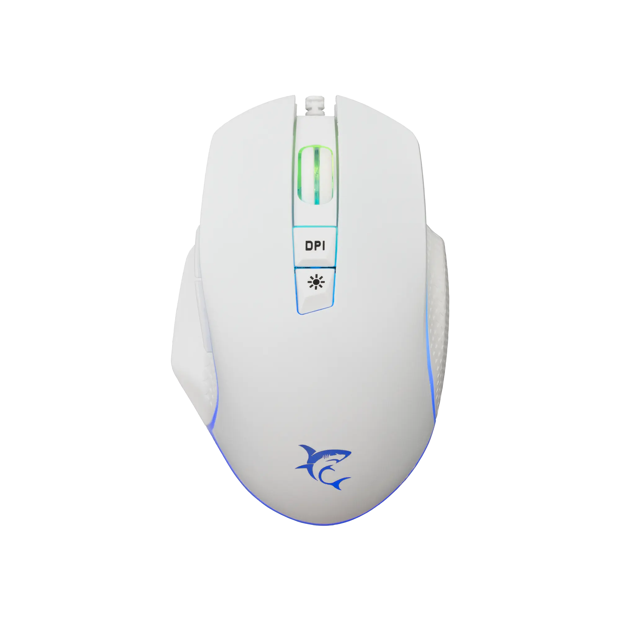 Souris White Shark GAMING GM-5009 GARETH WHITE/ 6400 dpi