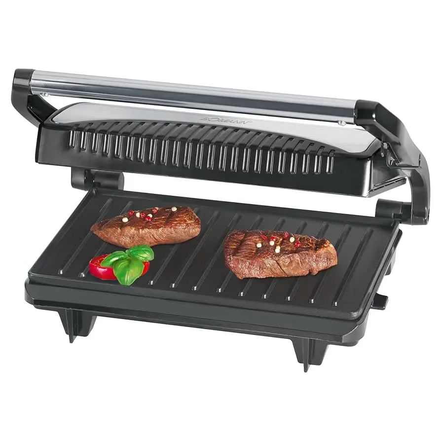 Contact Grill - MG2251 - 700W - Acier Inoxydable - Garantie 1 An