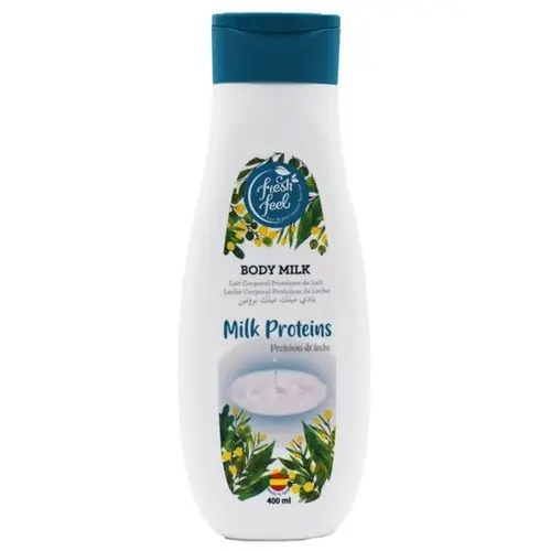 FRESH FEEL Lait Corporel Protéines de Lait 400 ml