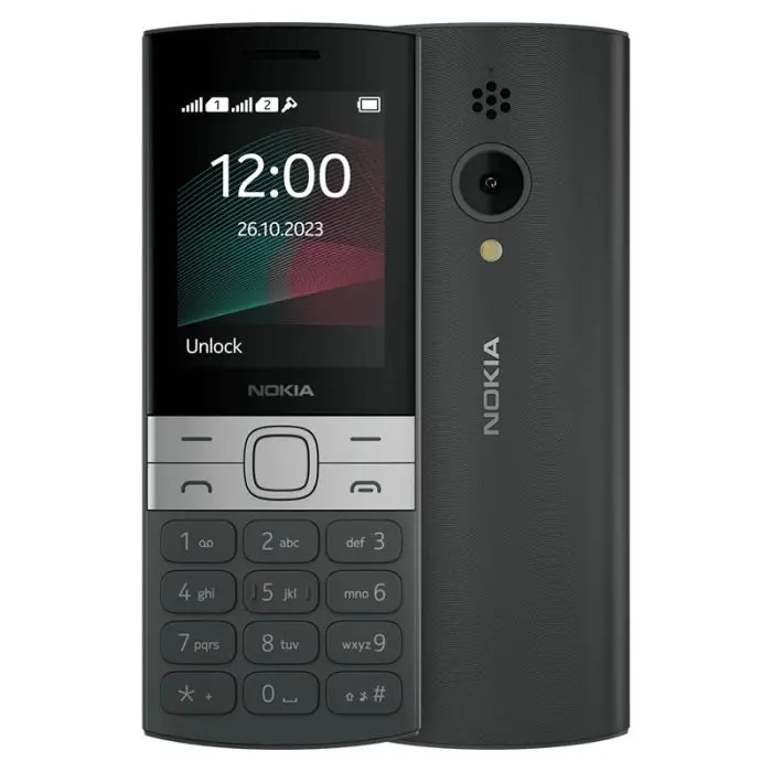 Téléphone Portable - 150 - Double SIM - Rouge - Garantie 1 an