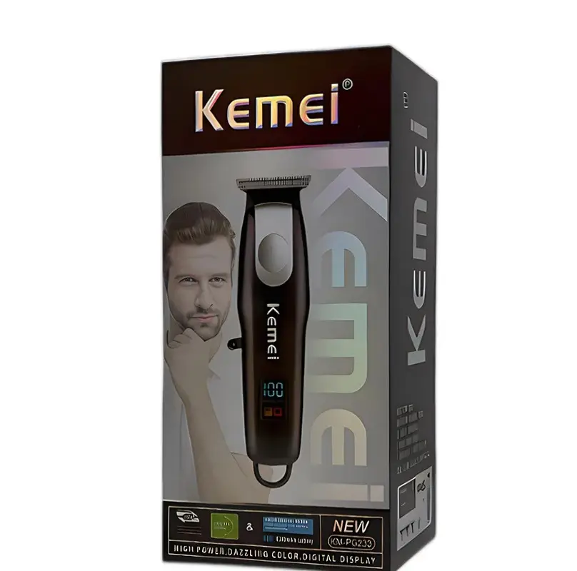 Tondeuse à cheveux de barbier - Professionnelle - Affichage LED - Sans fil