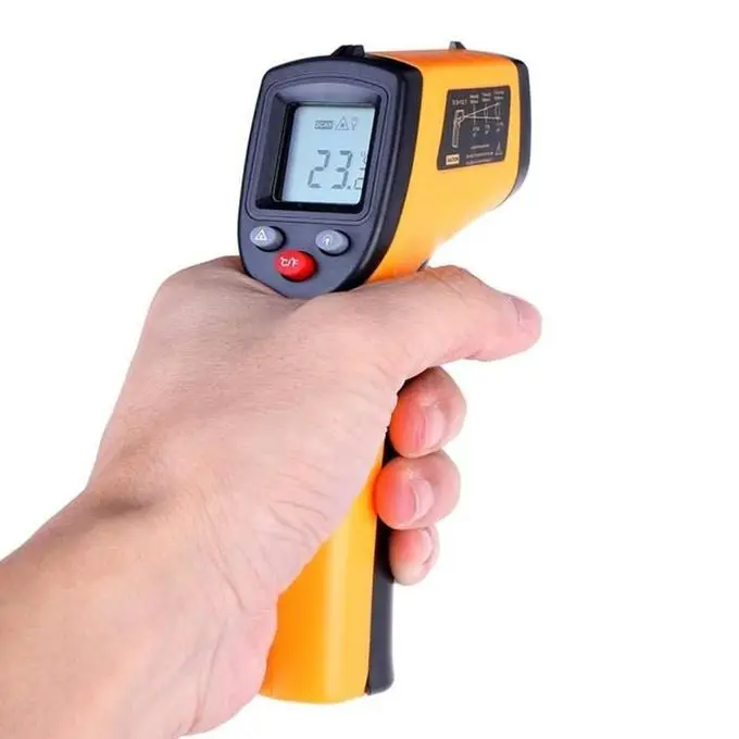 Thermomètre Infrarouge laser IR - Numérique - Non Humain - Espace et Cuisine