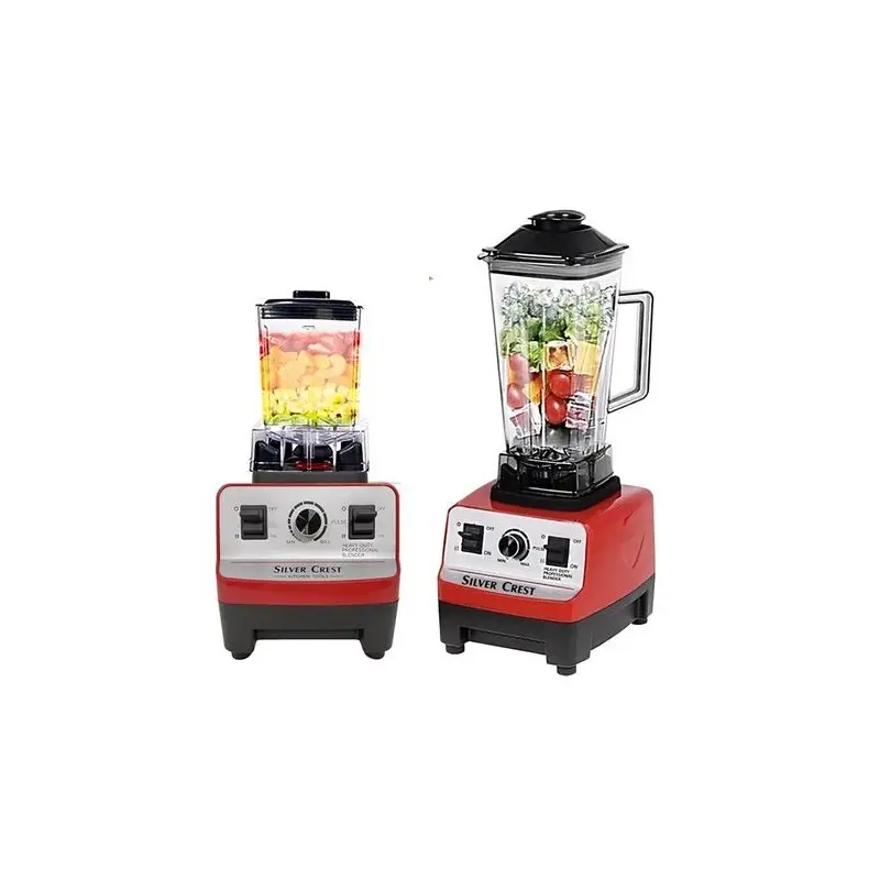 Mélangeur multifonctionnel Silver Crest - Double tasse - Double pot mixeur - Haute puissance 5500 V - 110 W