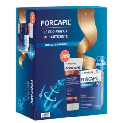 Forcapil - Coffret - Le Duo Parfait - Anti Chute