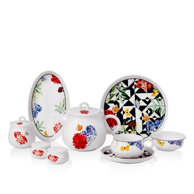 Service Petit Déjeuner 30PCS - A8732 - Porcelaine