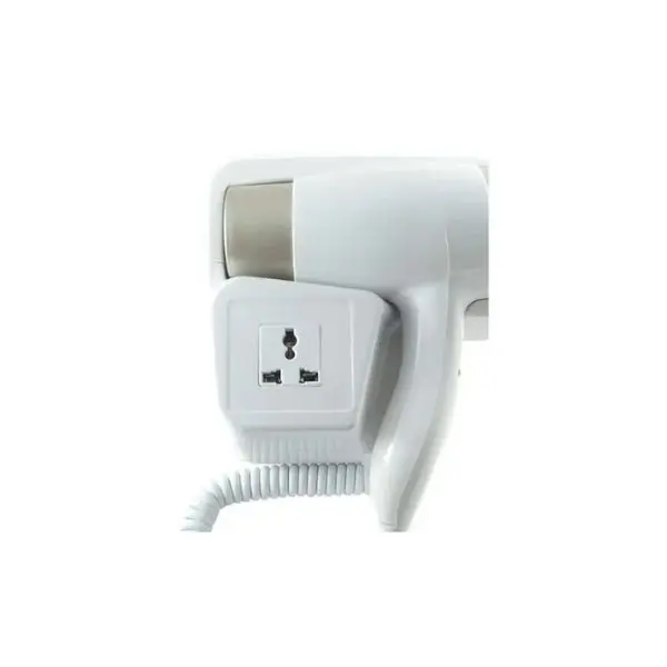 Sèche-cheveux salle de bain - Hôtel - Dressing 1300W - Blanc