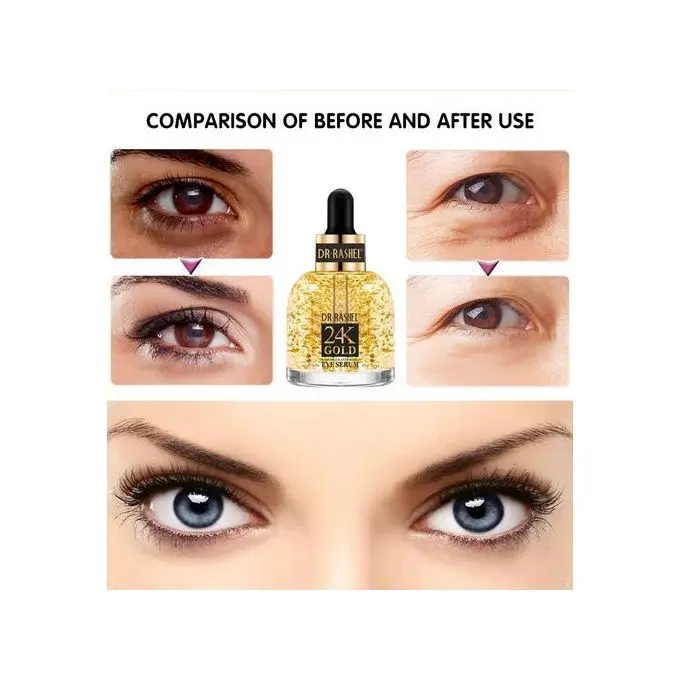 Dr Rashell Sérum éclat et anti-âge pour les yeux – 30 Ml