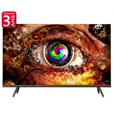 TV - 43" - Avec Récepteur Intégré - Noir - Garantie 3 ans