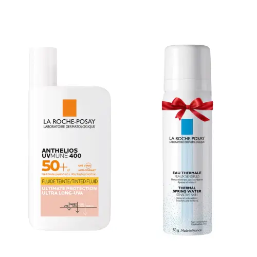 Anthelios uvmune 400 fluide teinte spf50 + offre
