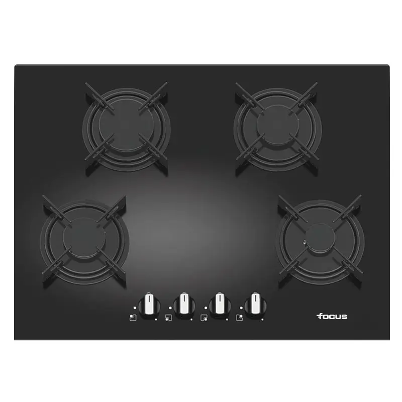 Plaque de Cuisson 4 Feux - F410B - Noir