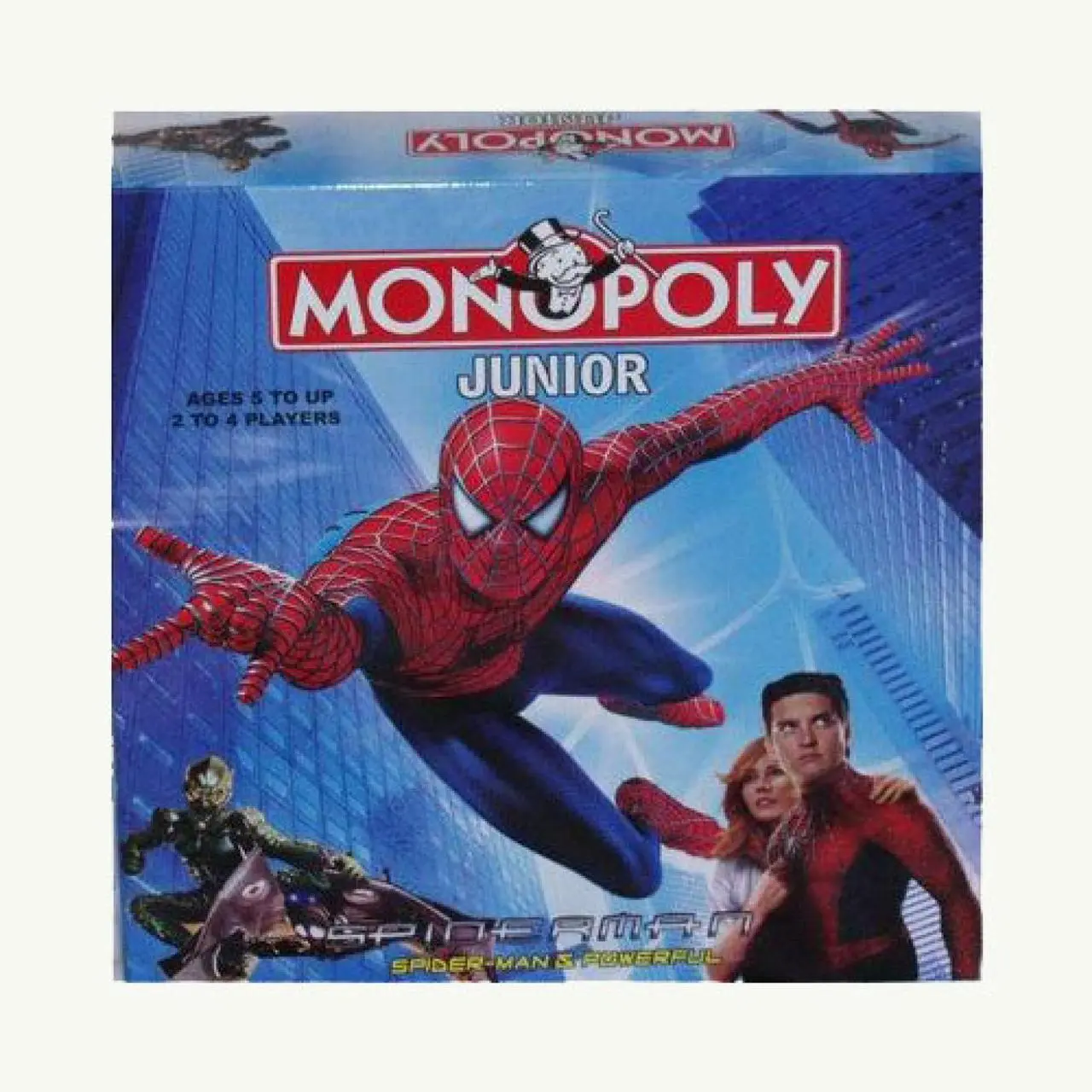 Monopoly Junior - Spiderman - Jeu de Société Enfants