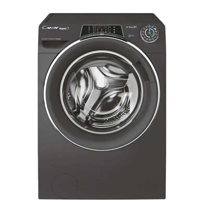 MACHINE À LAVER SECHANTE 12KG CANDY RWD4128RC S - 1400 T - GRIS