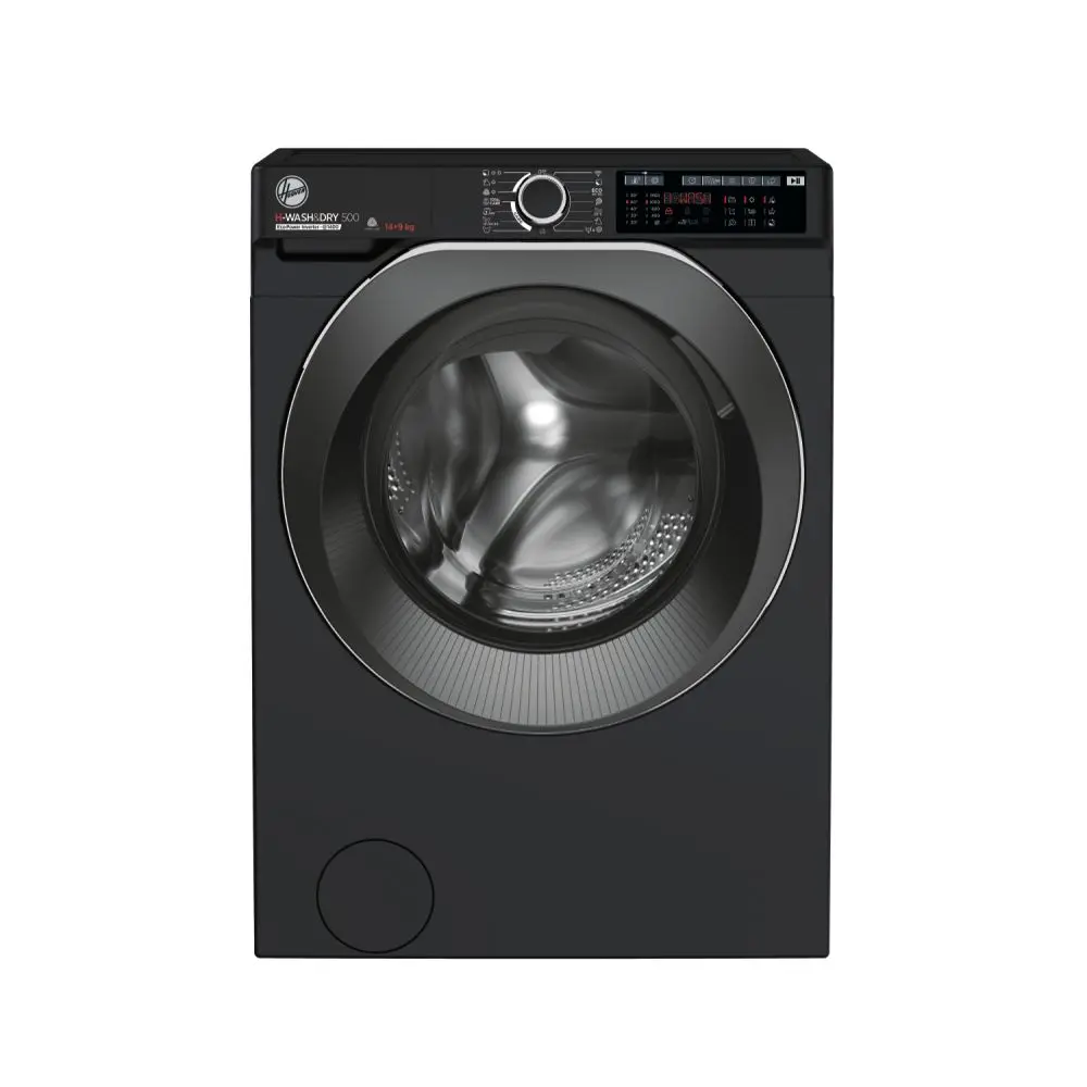 MACHINE À LAVER AUTOMATIQUE HOOVER H-WASH & DRY 500 HD4149AMBCB/1-80 - 1400 T - INVERTER - SMART - NOIR