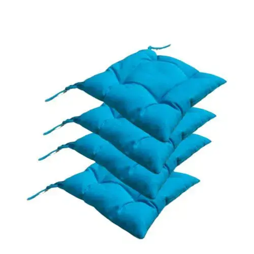 4 Coussins de Chaise - anti UV - Multi Couleur