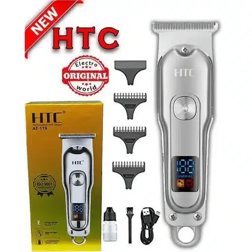 Htc Tondeuse Rechargeable AT-179 – Afficheur Led – 0 Finition