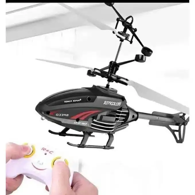 Hélicoptère volant avec télécommande pour enfants, jouets rechargeables par USB, jeux d’intérieur et d’extérieur