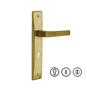 Rive Bloc - Poignée de porte Ahram 702 - Bronze Antique