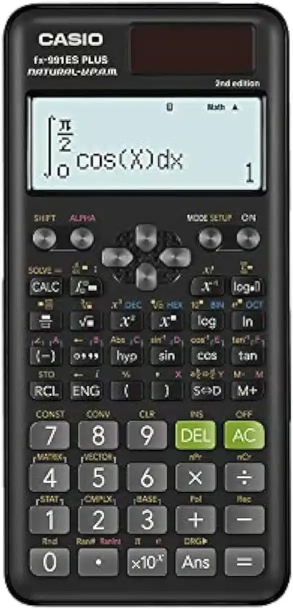 Calculatrice scientifique – fx-991ES plus 2éme édition
