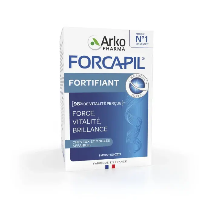 Forcapil - Cheveux et Ongles - 180 Gélules