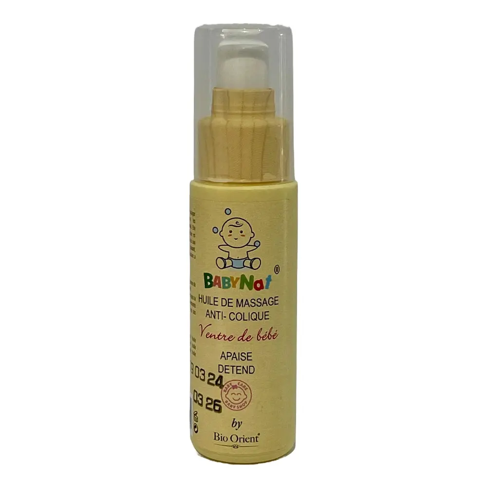 Huile de massage - Anti colique bebe - 50ml