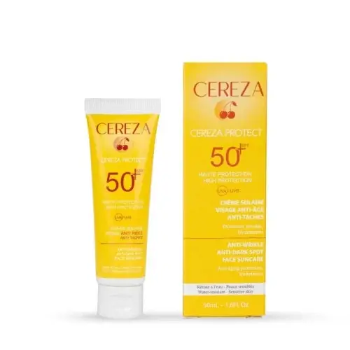 Protect crème solaire - 50ml - Spf50+