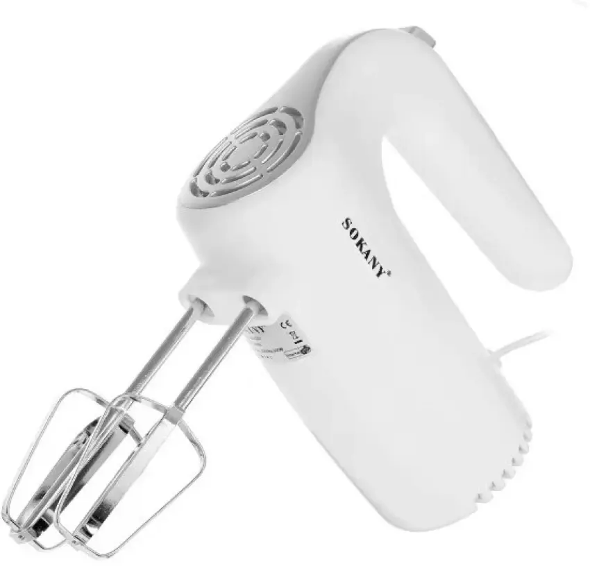 Batteur a main - Blanc & Gris - 500W - LH935