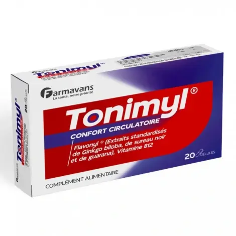 Tonimyl Confort Circulatoire - BT 20 gélules