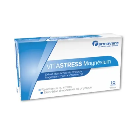 Vitastress - Magnésium - BT 10 gélules