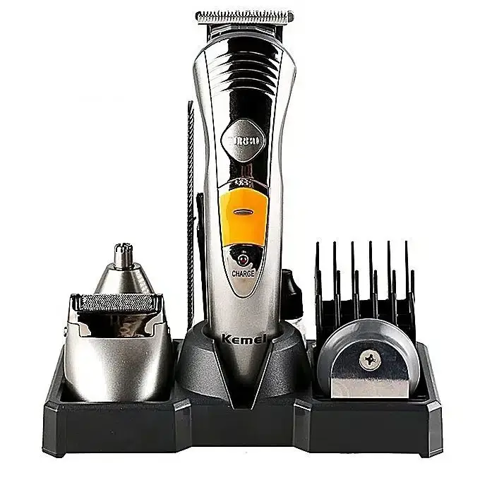 Kemei – tondeuse à cheveux 7 en 1 multifonction, professionnelle, lavage complet du corps, coupe sans fil