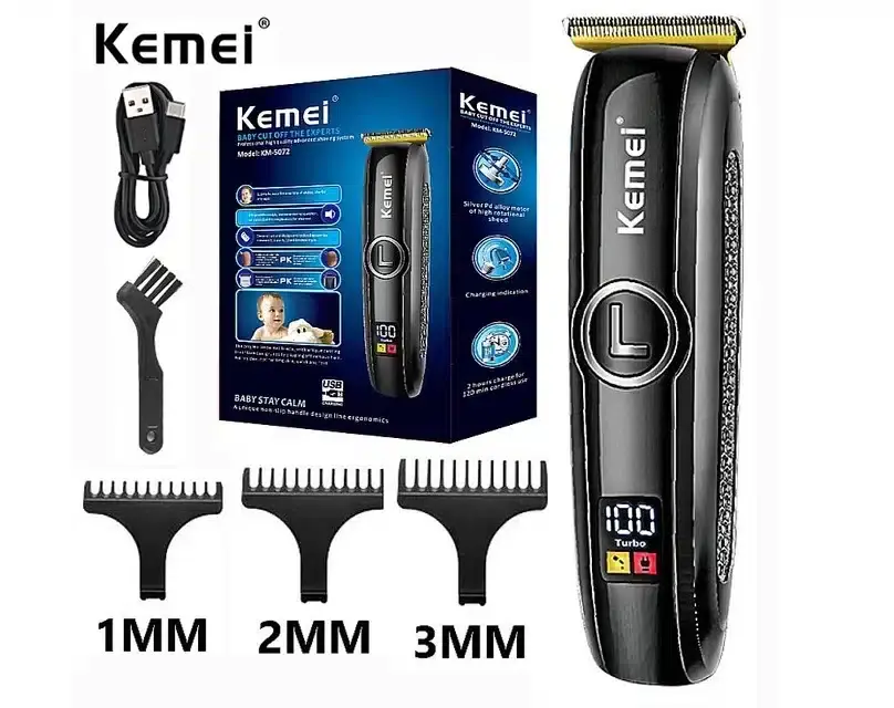 Tondeuse à cheveux et à barbes professionnel - Electrique pour hommes