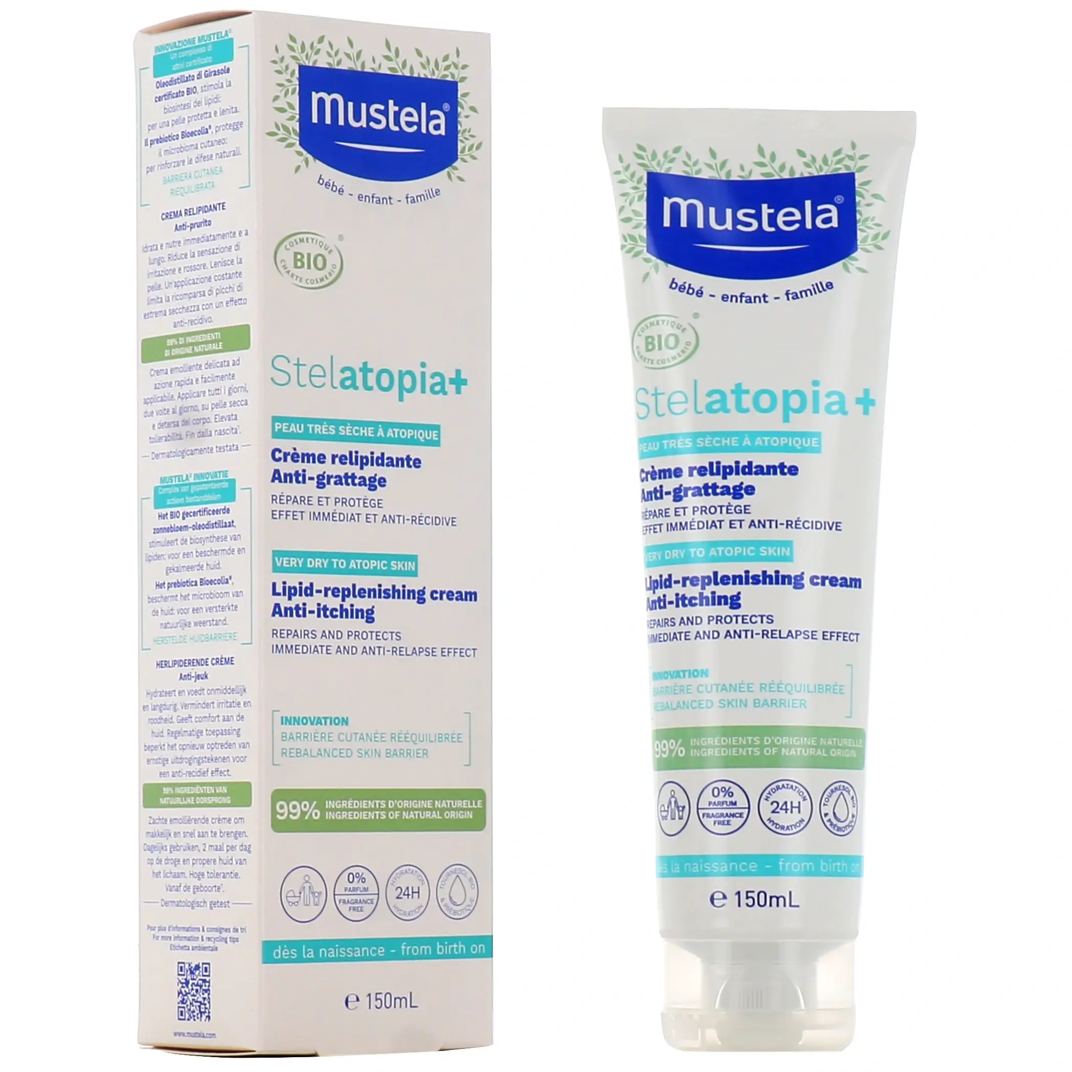 Stelatopia plus - Crème relipidante tb - 150 ml