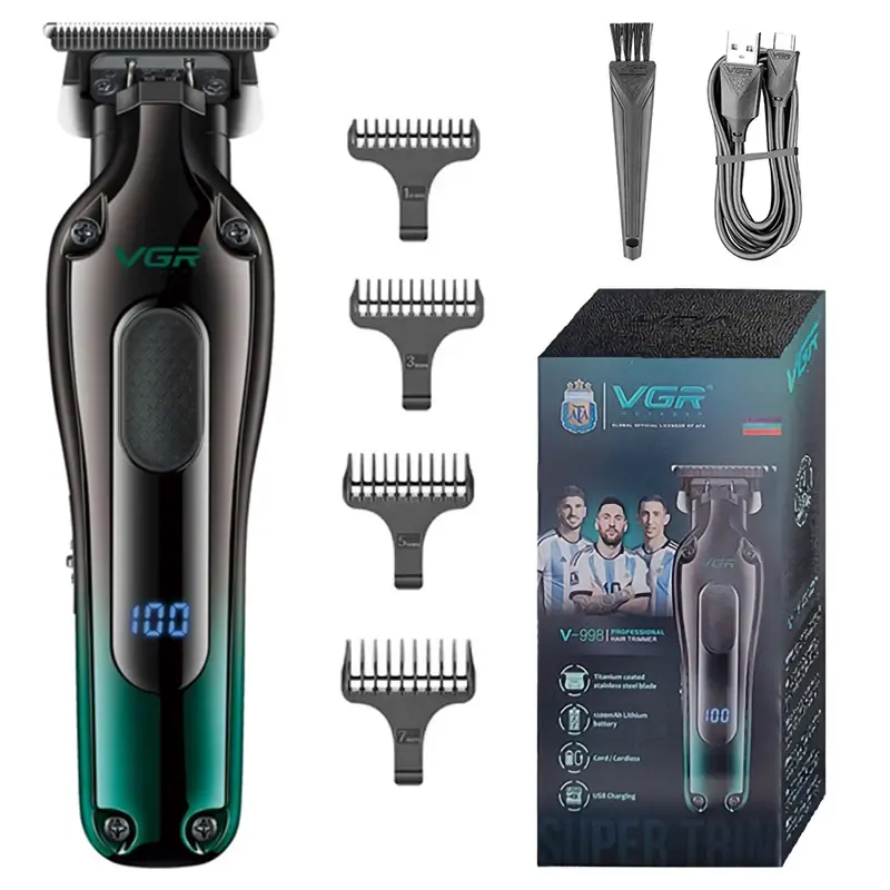 Tondeuse à cheveux sans fil pour hommes - Zéro mm - V-998