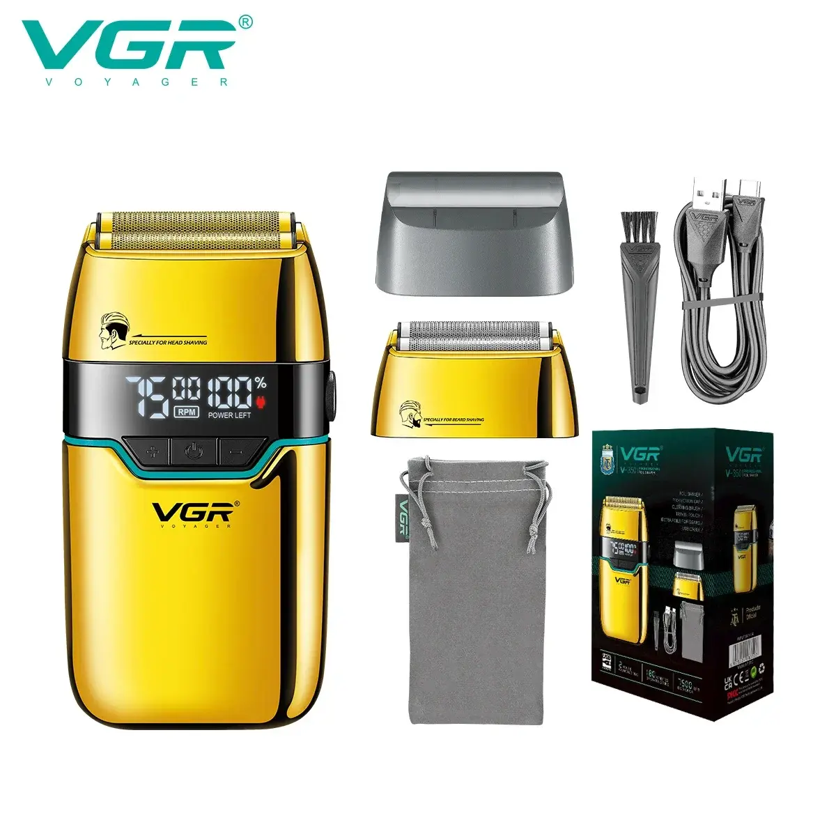 Rasoir électrique pour hommes - Barbes - V-350