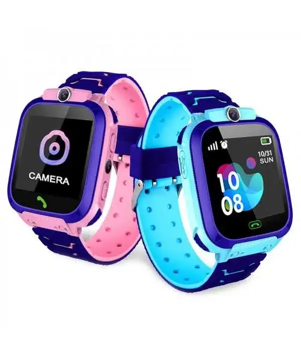 Smart Watch - Rose & Bleu - pour enfant avec GPS