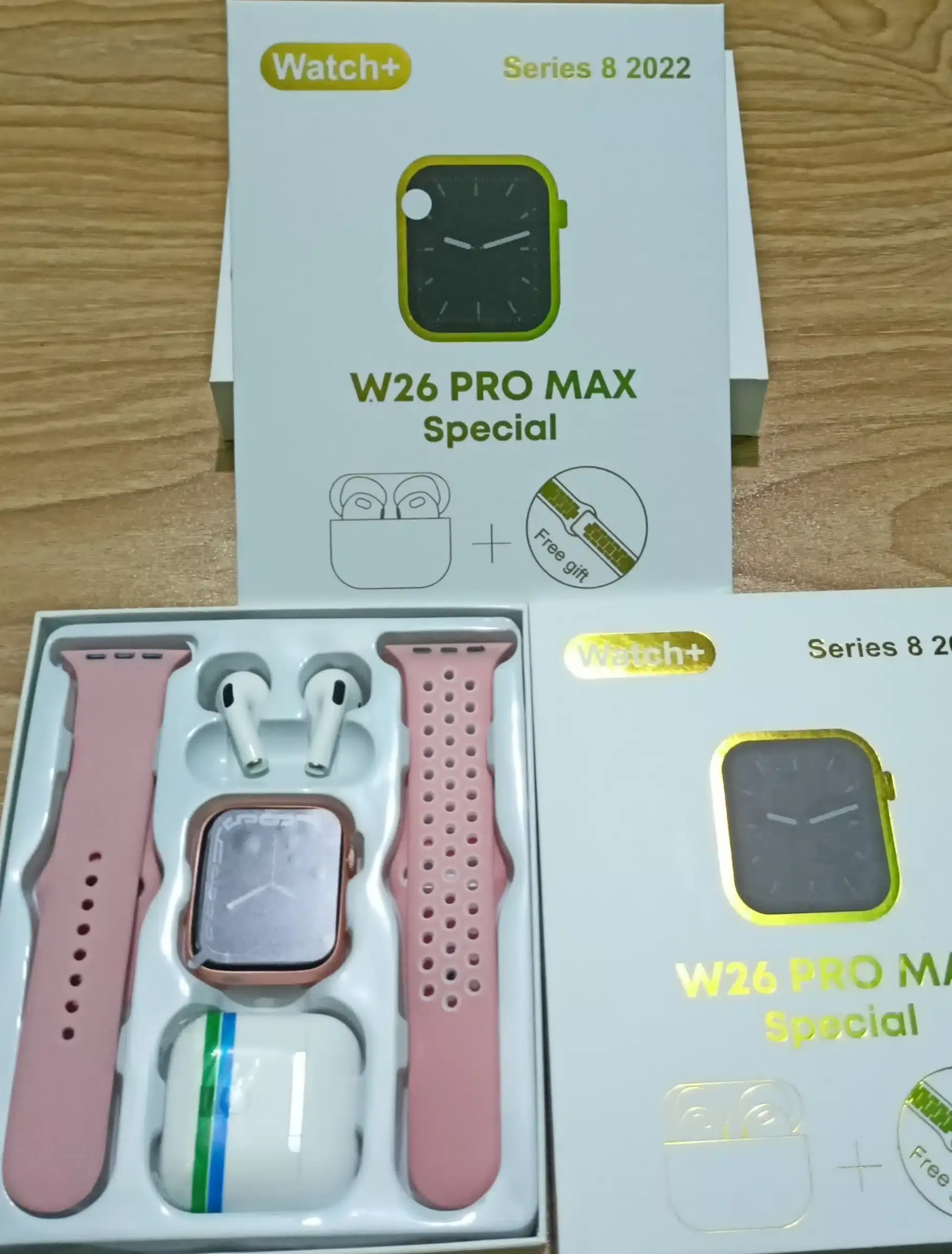 Style Watch - 8 écouteur - Watch 2 en 1 - Casque TWS W26+ PRO Max