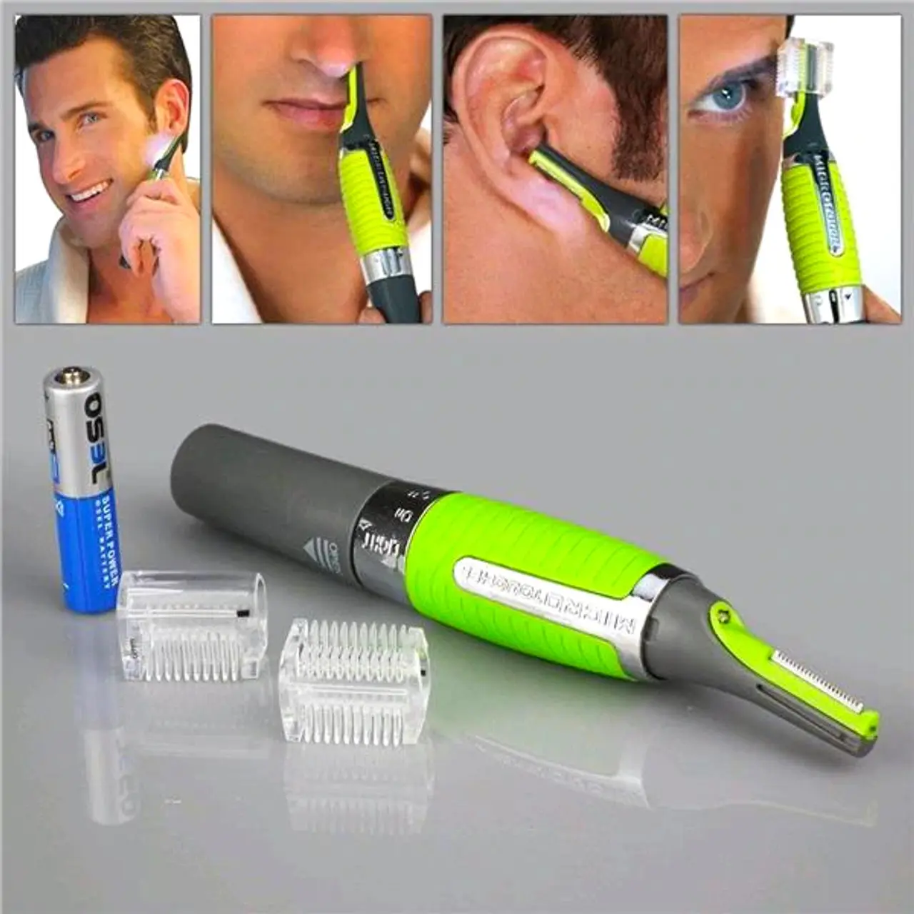 Max Tondeuse de Precision tout en 1 rasoir éléctrique pour homme barbe moustache