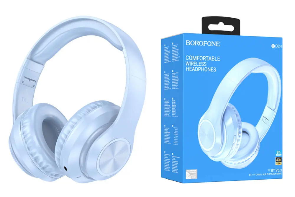 Casque Borofone BO24 Bluetooth Bleu