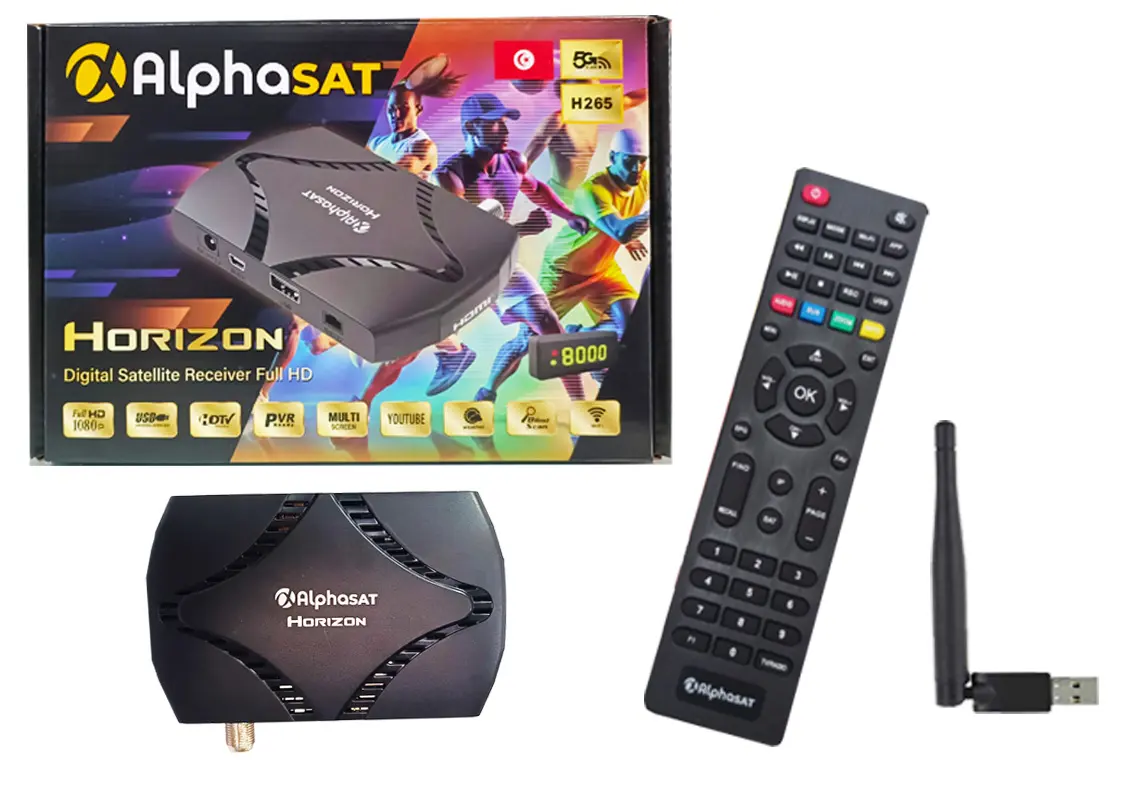 Récepteur Alphasat Horizon