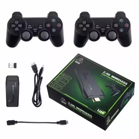 Console rétro - PS1 HD - Manette sans fil - M8 - 64Go