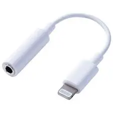 Adaptateur Lightning iPhone - Vers Jack Femelle - MH-020 - Blanc