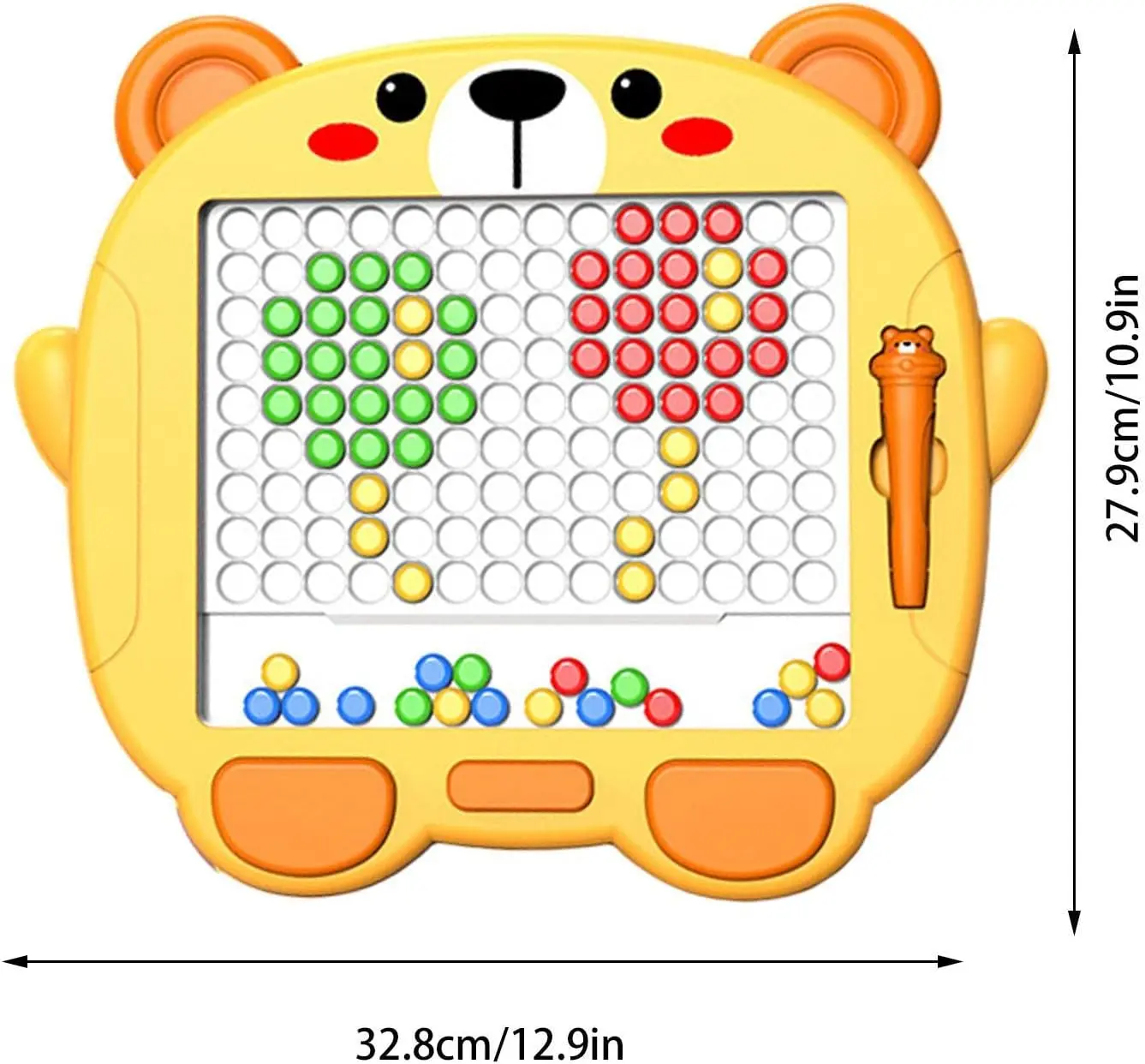 Planche à dessin magnétique | Jeux de dessin pour enfants avec stylo magnétique