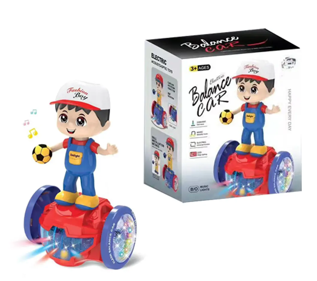 Jouet Électrique Clown Lumineux avec Musique